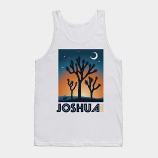 Joshua Tree National Park Travel Poster Apparel Tank Top